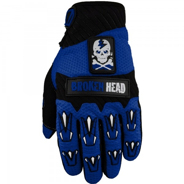 Broken Head MX Gloves Fist Beat Dark Blue