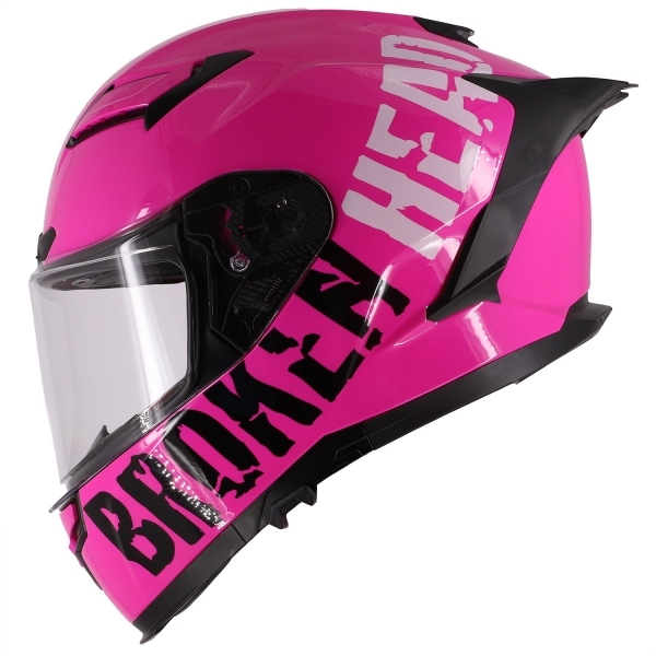 Broken Head BeProud Pro Sport full-face helmet BLACK EDITION with clear visor