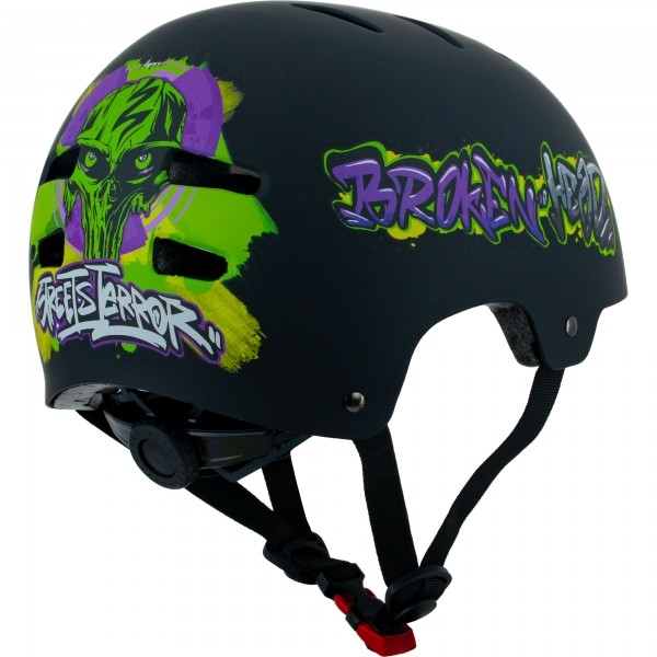 Broken Head Skate Helmet &amp; MTB Helmet Street Terror