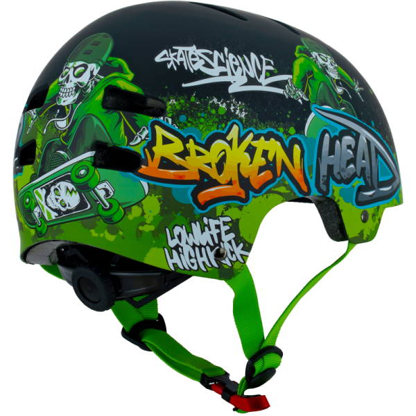 Broken Head casque de skate &amp; casque de VTT Skate Boner