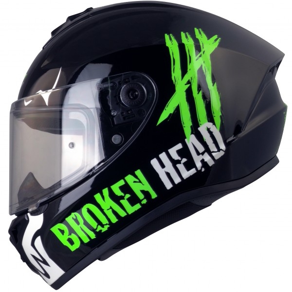Broken Head Adrenalin Therapy 4X noir-néon-vert brillant | Edition limitée