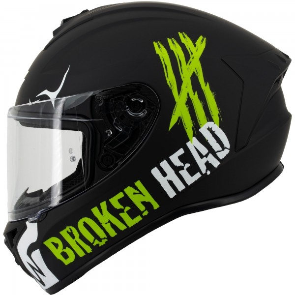 Broken Head Adrenaline Therapy 4X Black-White Matt