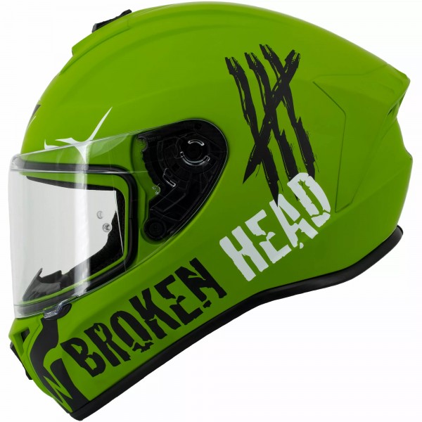 Broken Head Adrenaline Therapy 4X Black Neon Green Gloss | Limited Edition