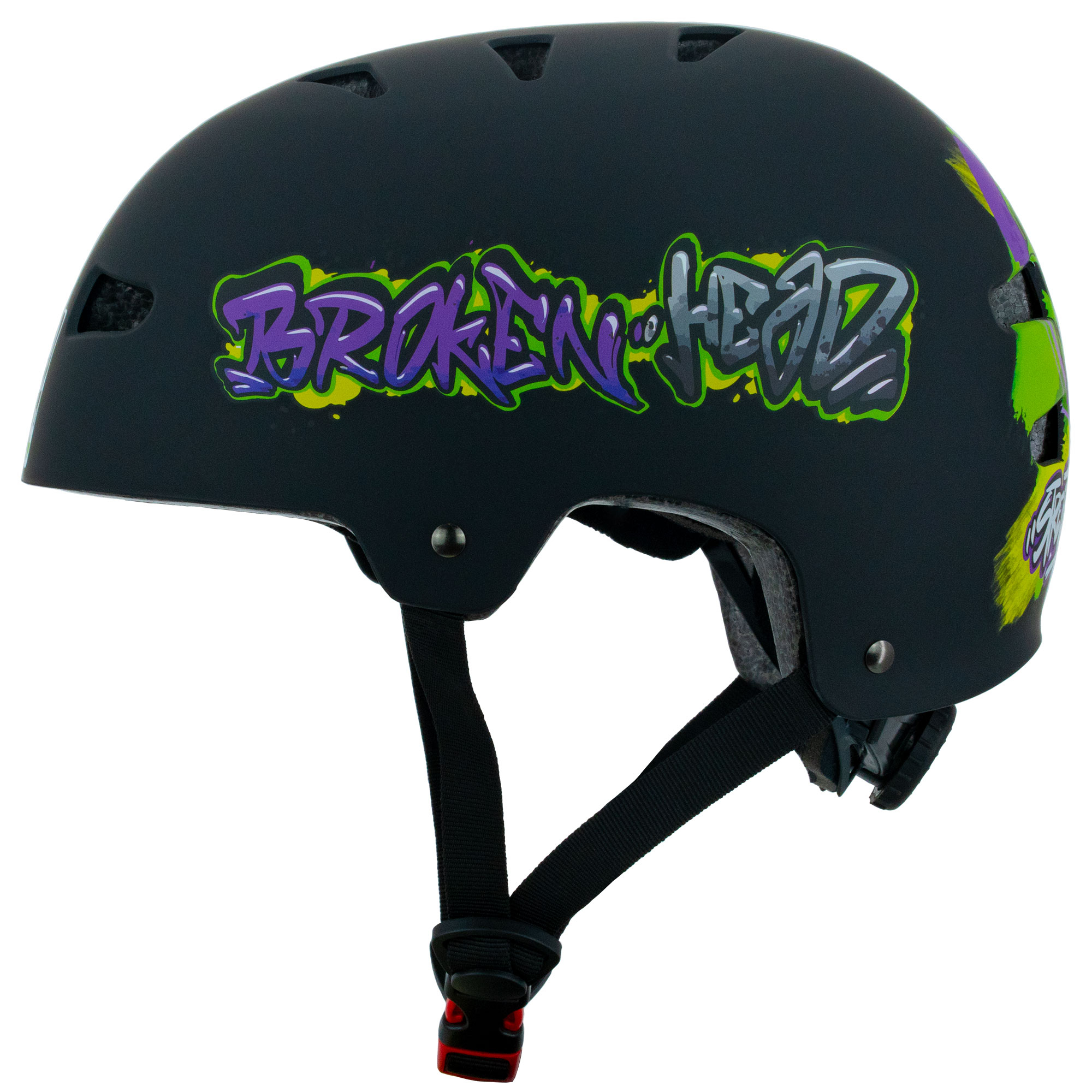 Broken Head Skatehelm & MTB Helm Street Terror, Skate & Bike Helme, Fahrrad Helme