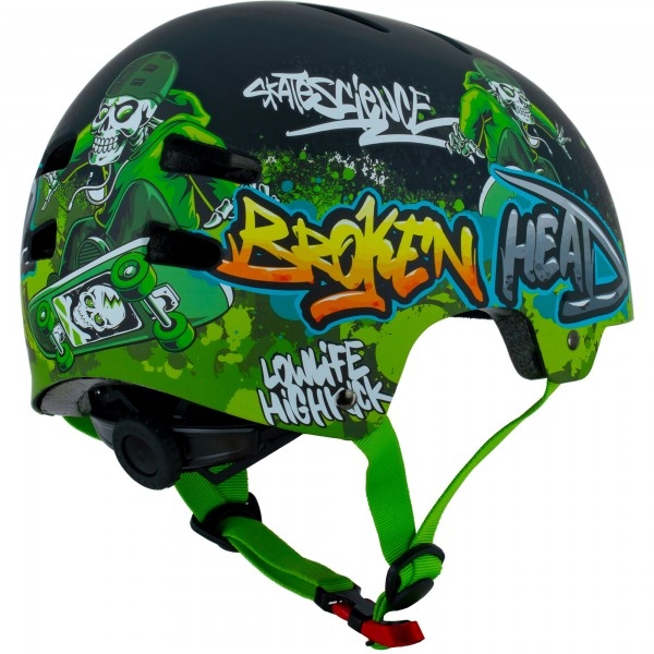 Broken Head Skate Helmet &amp; MTB Helmet Skate Boner