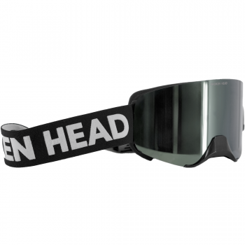Broken Head Motocross-Brille Magnetic-Struggler Silber Verspiegelt