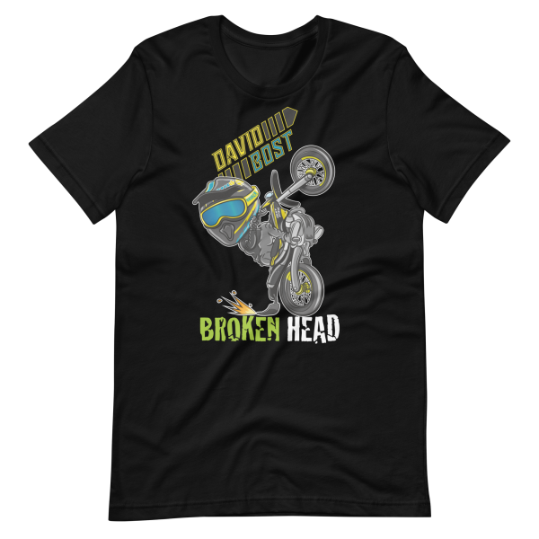 Broken Head T-Shirt &quot;David Bost&quot;