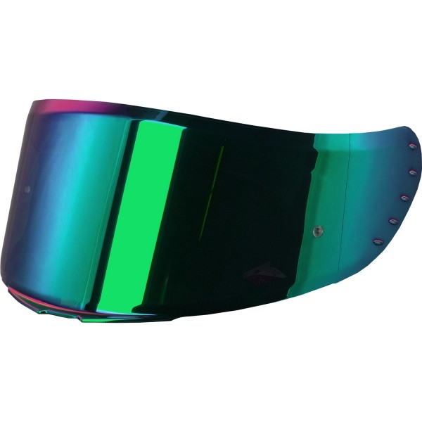 Broken Head visor BeProud Carbon RacePro green mirrored