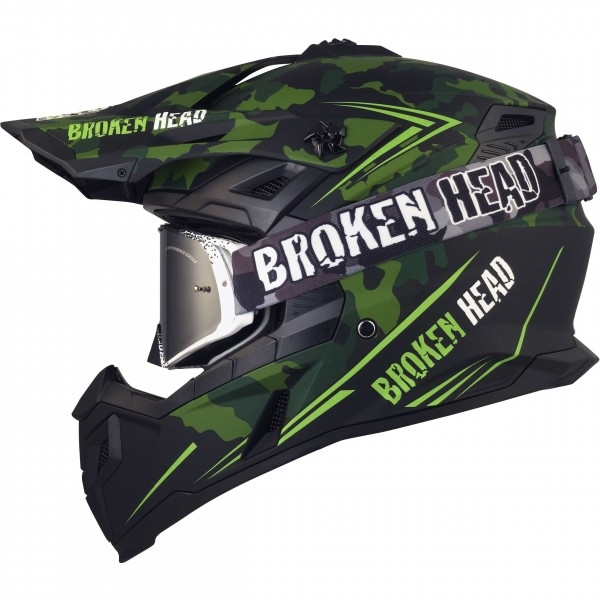 Broken Head Squadron Rebelution Green + Crossglasses Regulator Black
