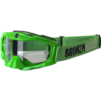 Broken Head MX-1 MX-Brille - Goggle Grün